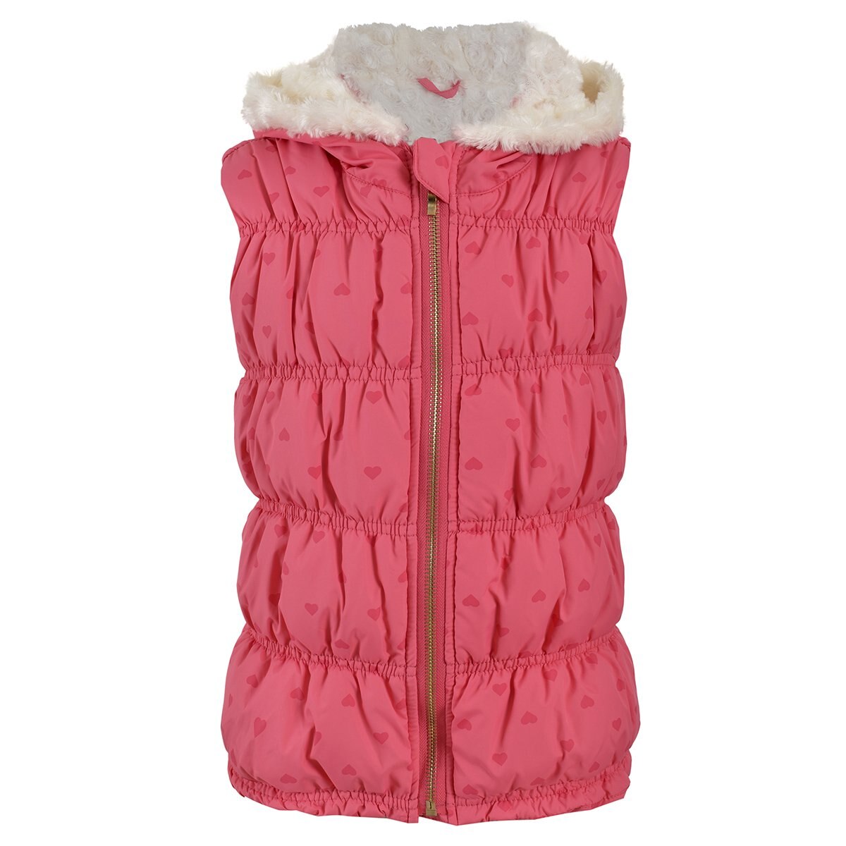 Chaleco con Gorro con Peluche Studio si para Niña