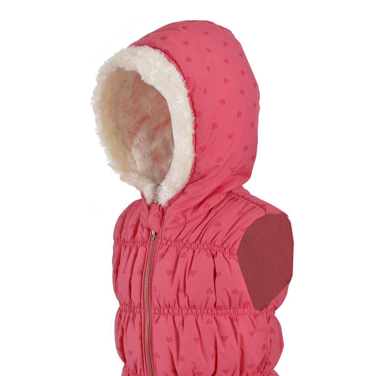 Chaleco con Gorro con Peluche Studio si para Niña