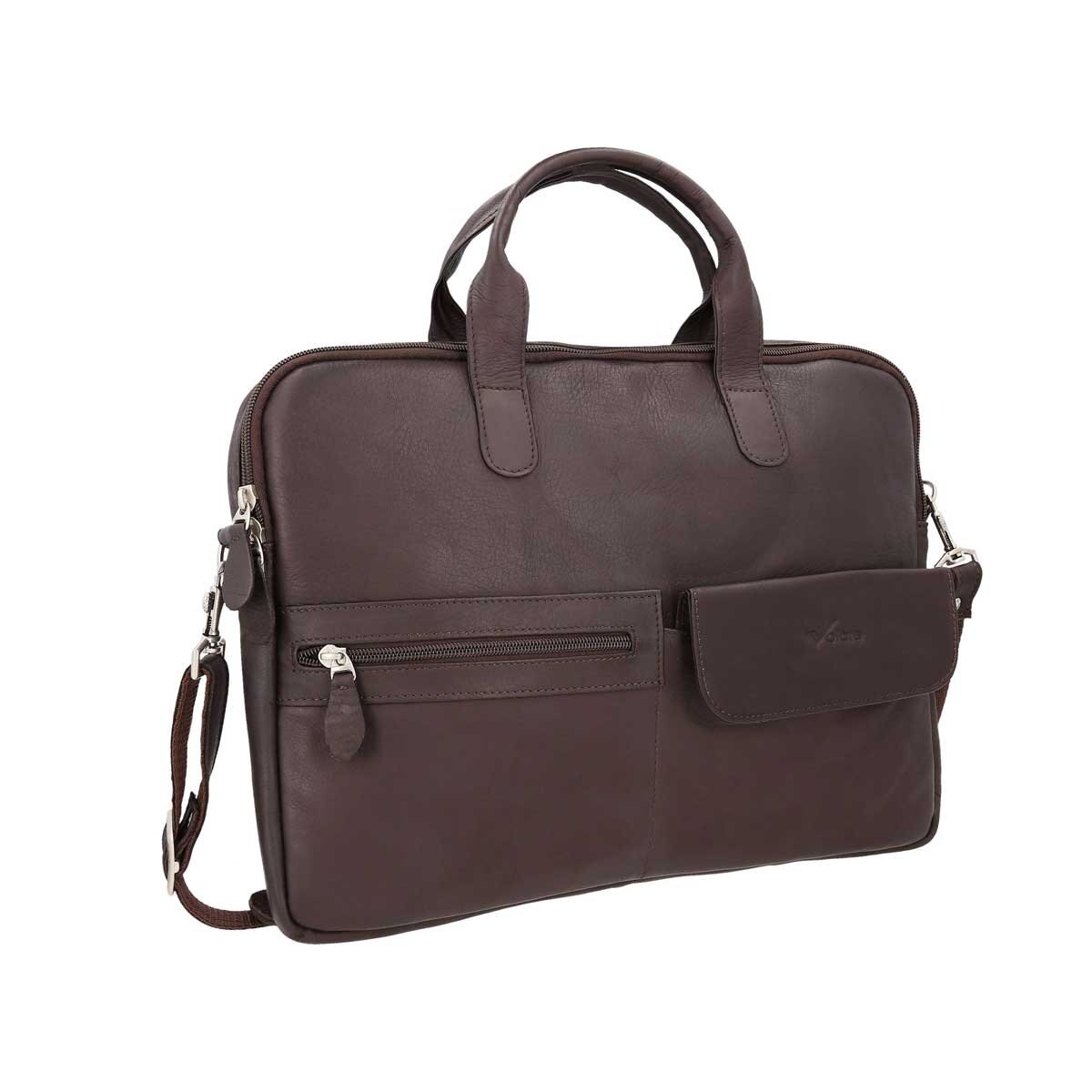 Porta Laptop en Piel Bruno Magnani
