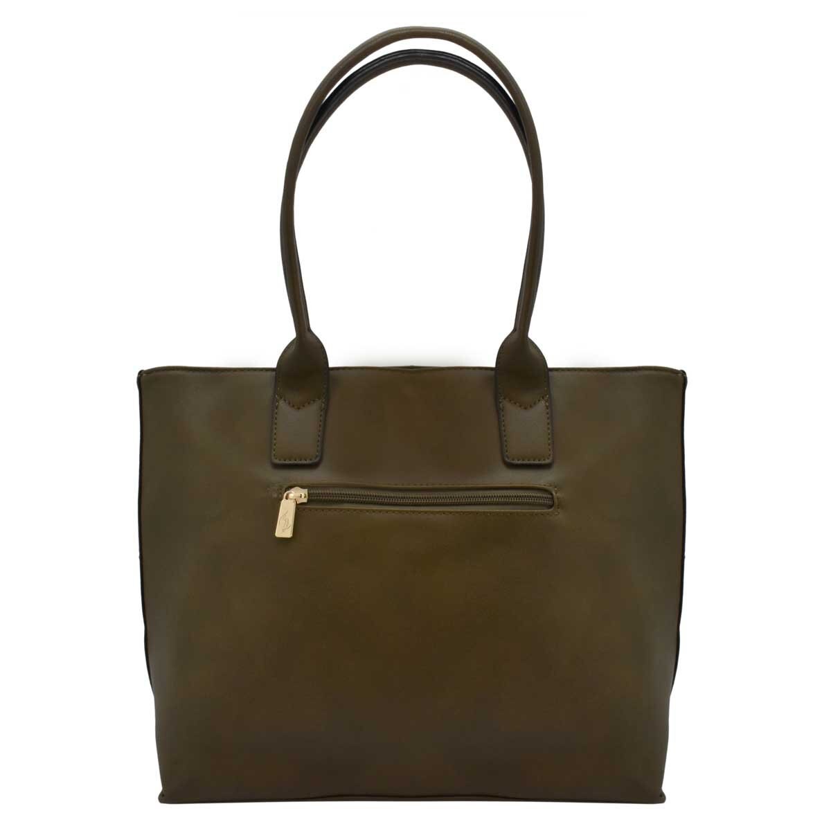 Bolso Tote Verde Capitonado Baby Phat
