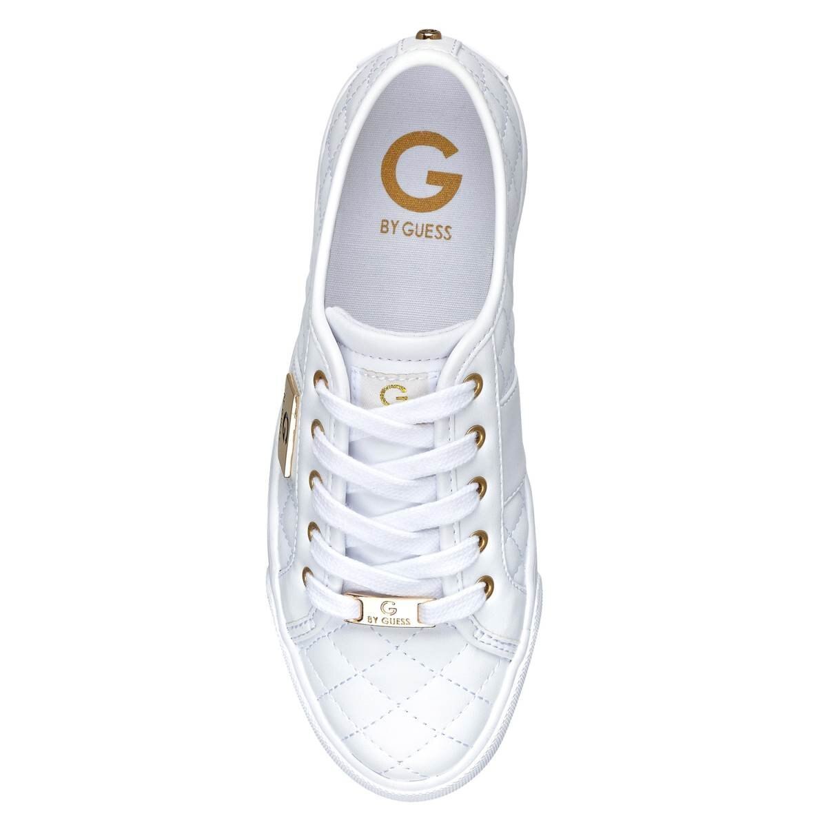 tenis g by guess blancos