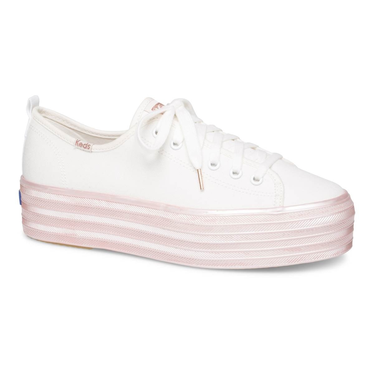 Tenis Llenos de Tendencia Color Beige Keds