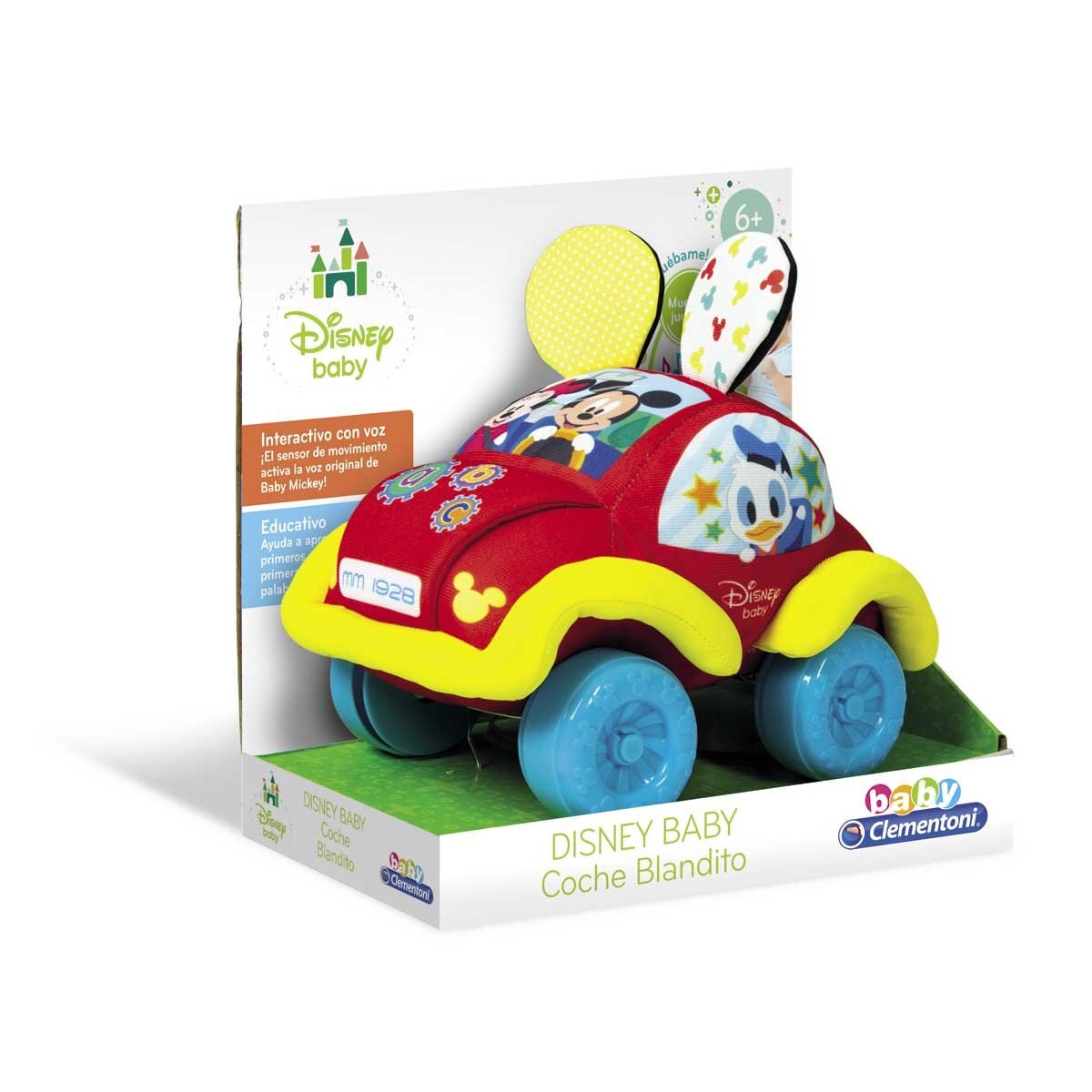 Cochecito Blandito Disney Baby Mickey Clementoni