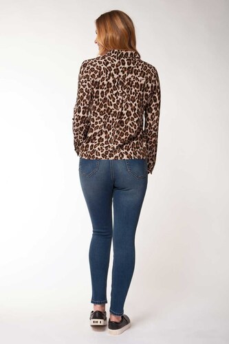 Blusa para Dama Animal Print Dex