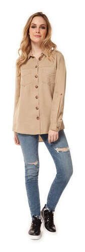 Blusa para Dama Beige Dex