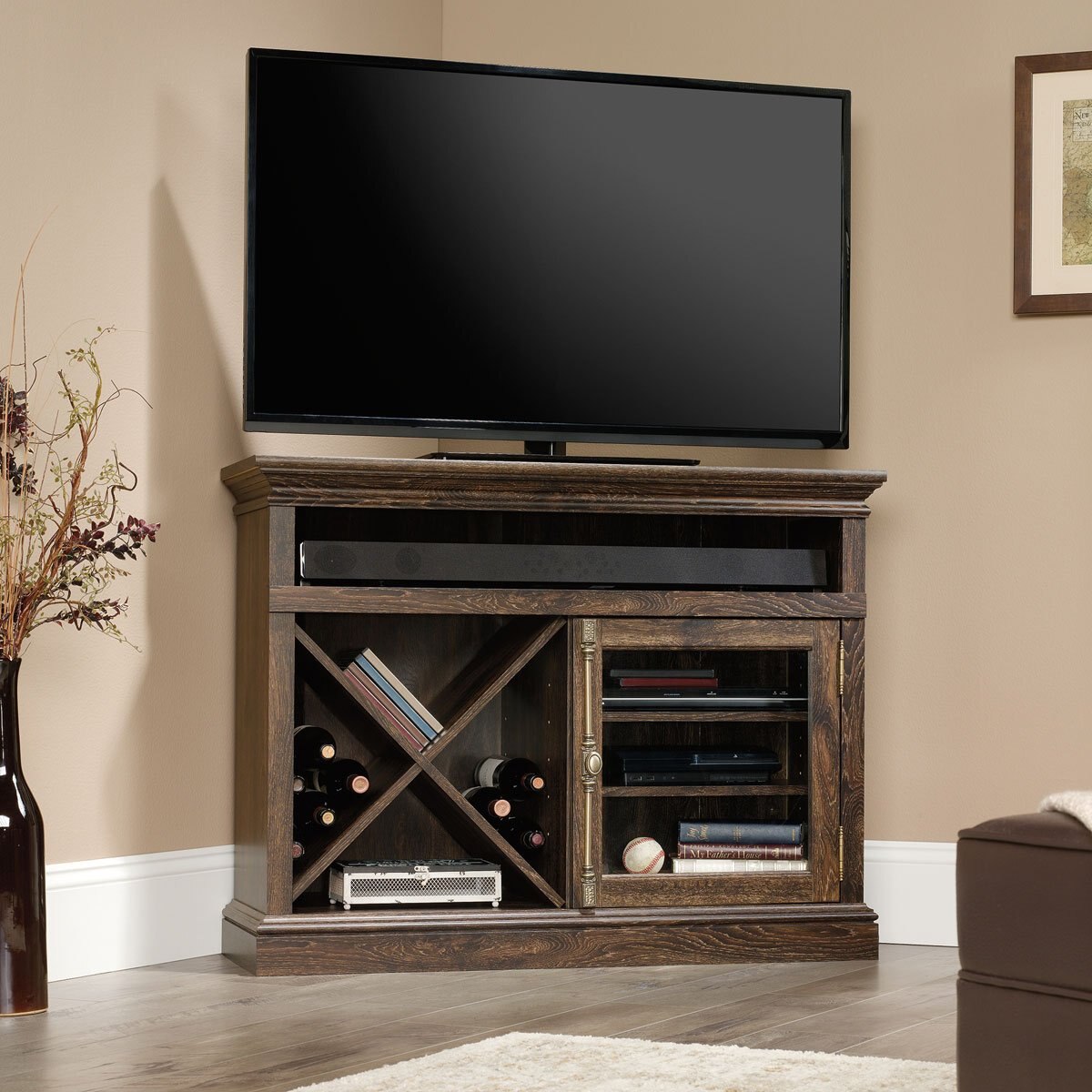 Centro de Entretenimiento para Tv de Hasta 42" Barrister Lane Sauder