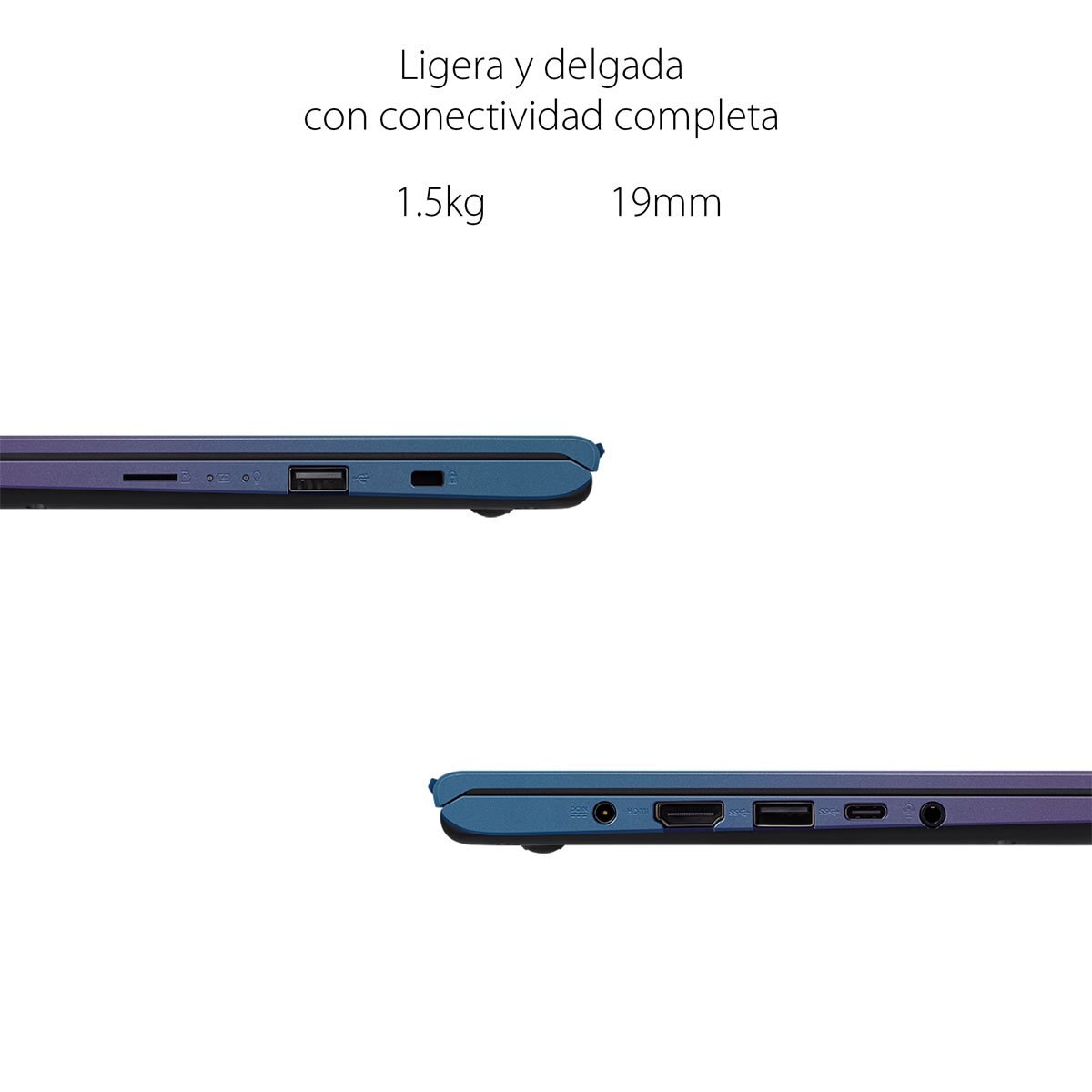 Laptop 14" Vivobook X412Fa-Bv603T Ci3 8145U Azul Asus
