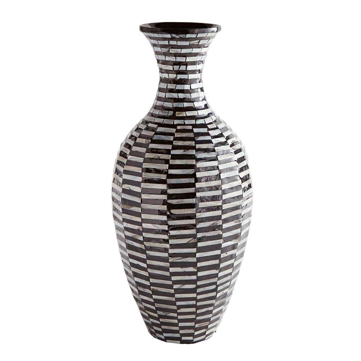 Vasija Black Mop a Líneas Pier 1 Imports