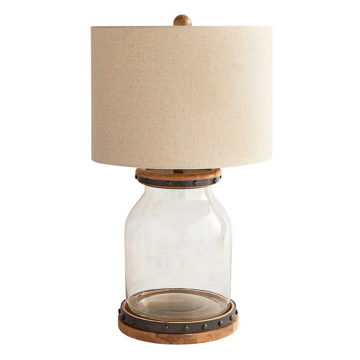 Lampara de Mesa Nailhead Fillable Pier 1 Imports