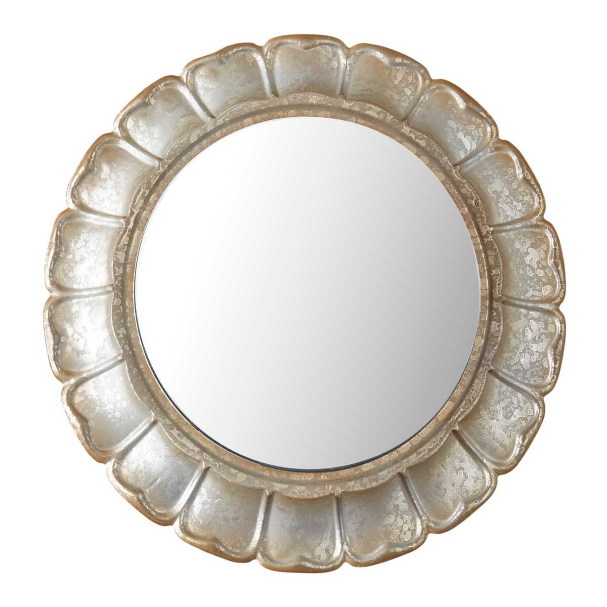 Espejo Mini Galvnizado Flower Pier 1 Imports