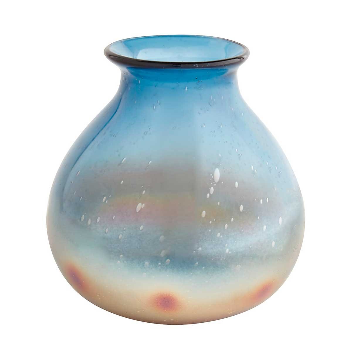Vasija Blue Luster Pier 1 Imports
