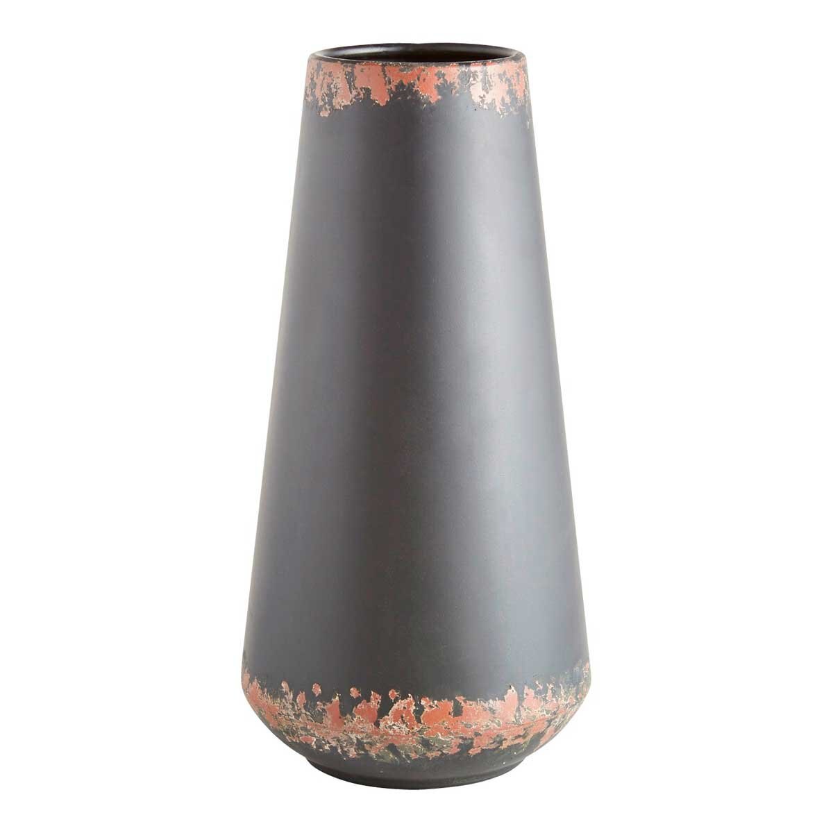 Vasija Alta Black Crackle Pier 1 Imports