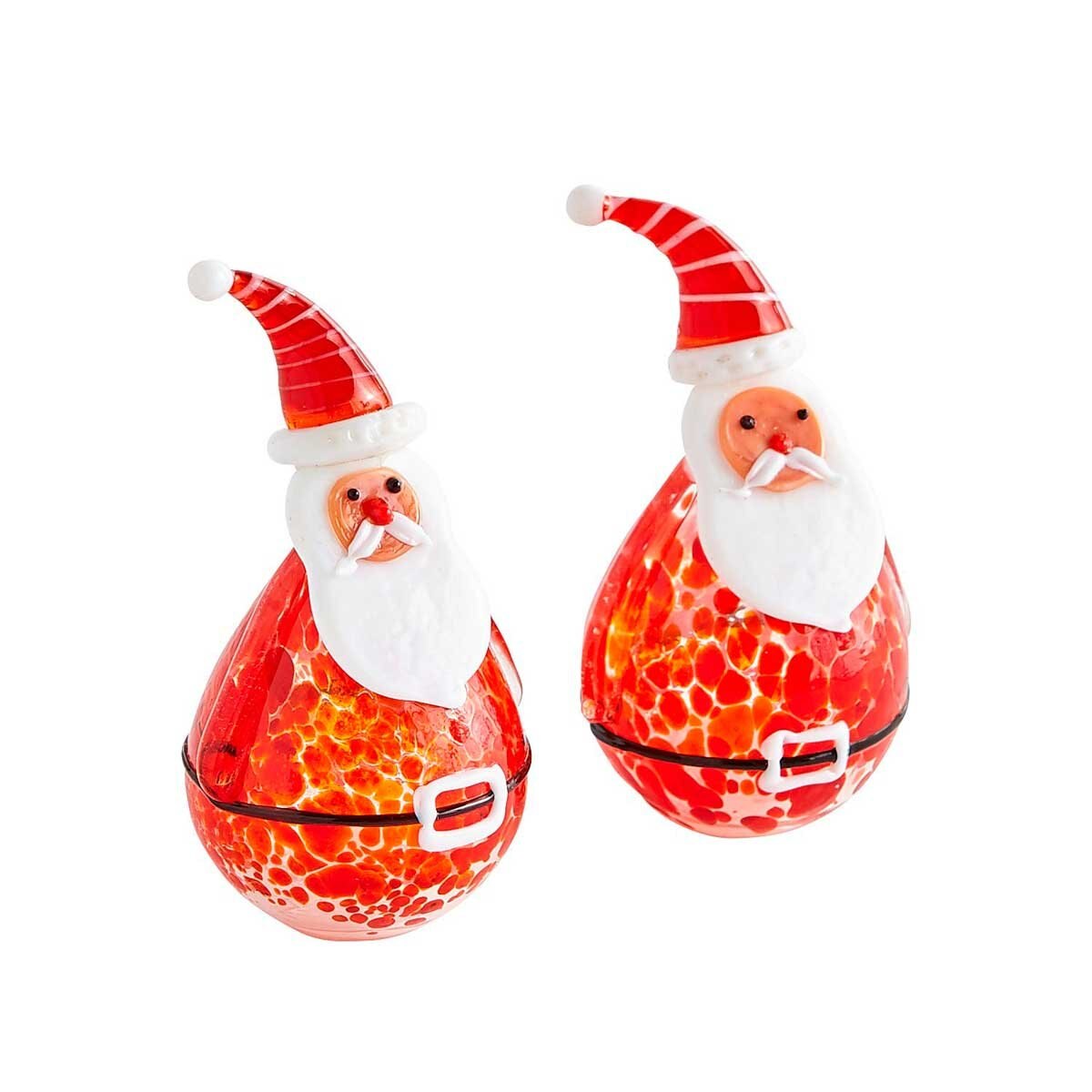 Caja Glass Santa Salero Y Pimentero Pier 1 Imports