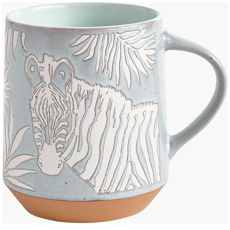 Taza Cebra Reactive Pier 1 Imports