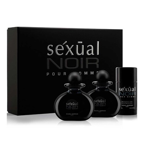 Set Michel Germain Sexual Noir Frag+After+Deo para Hombre