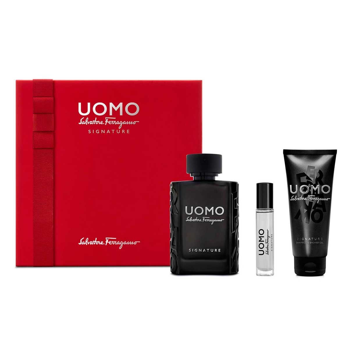 Estuche para Caballero Ferragamo Uomo Signature Edp 100 Ml