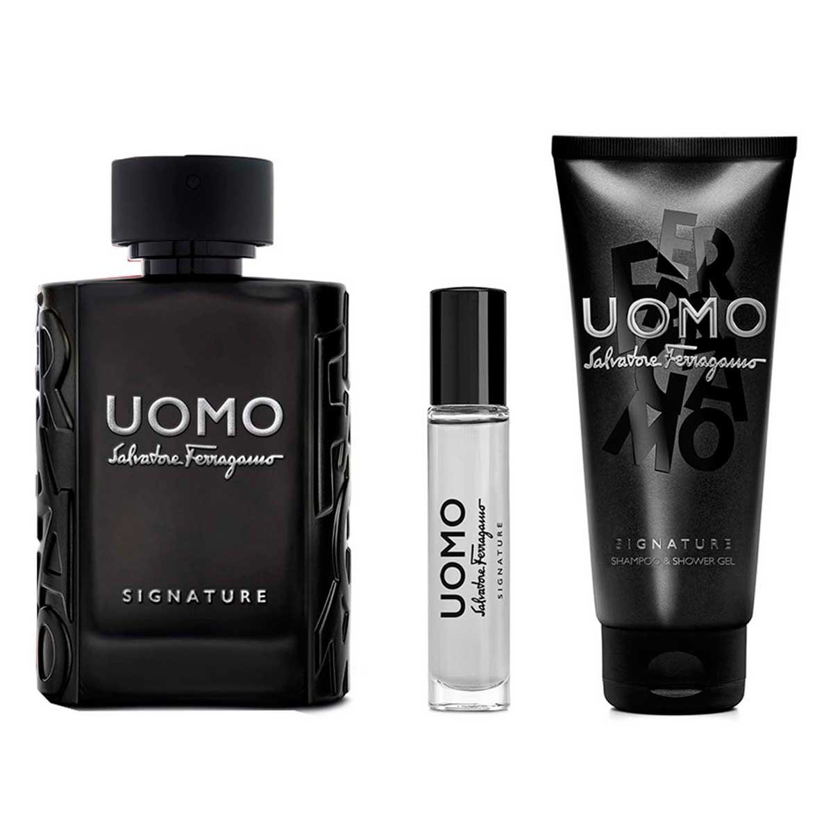 Estuche para Caballero Ferragamo Uomo Signature Edp 100 Ml