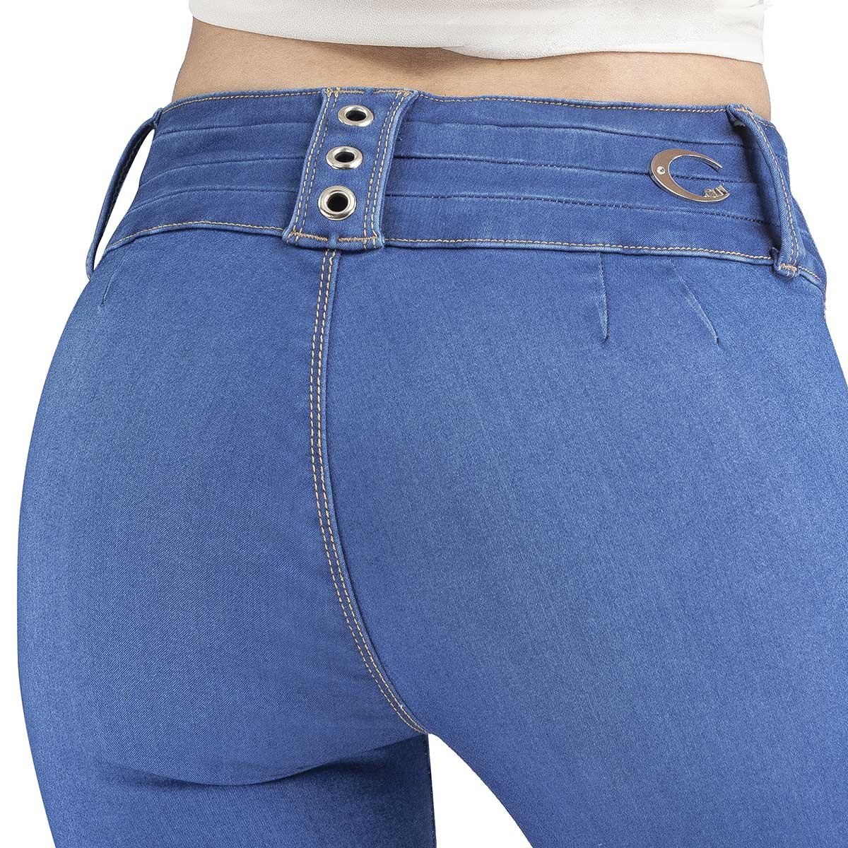Pantalón sin bolsas ciclón jeans para dama - Sears