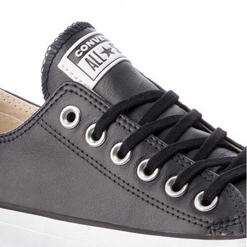 Tenis Choclo Negro con Plataforma Converse