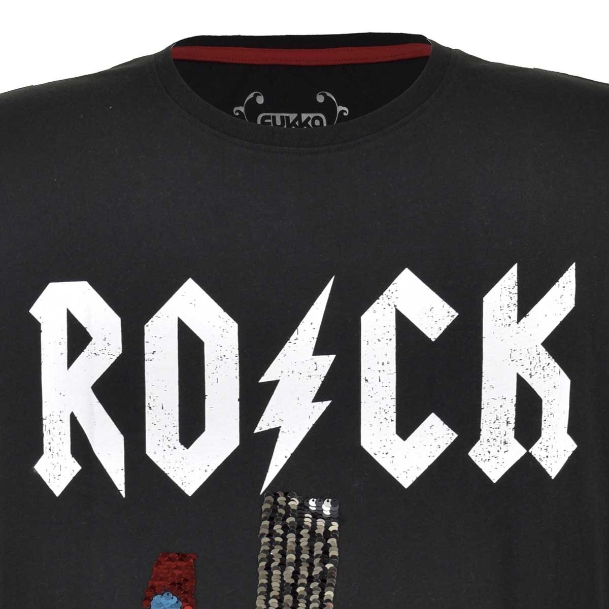 Playera Manga Corta Estampada Fukka Plus para Caballero