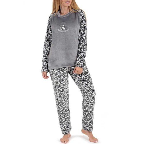Pijama Flannel Y Pantalón Night Star