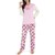 Pijama para Dama Flannel con Diseño Zapatillas Night Star