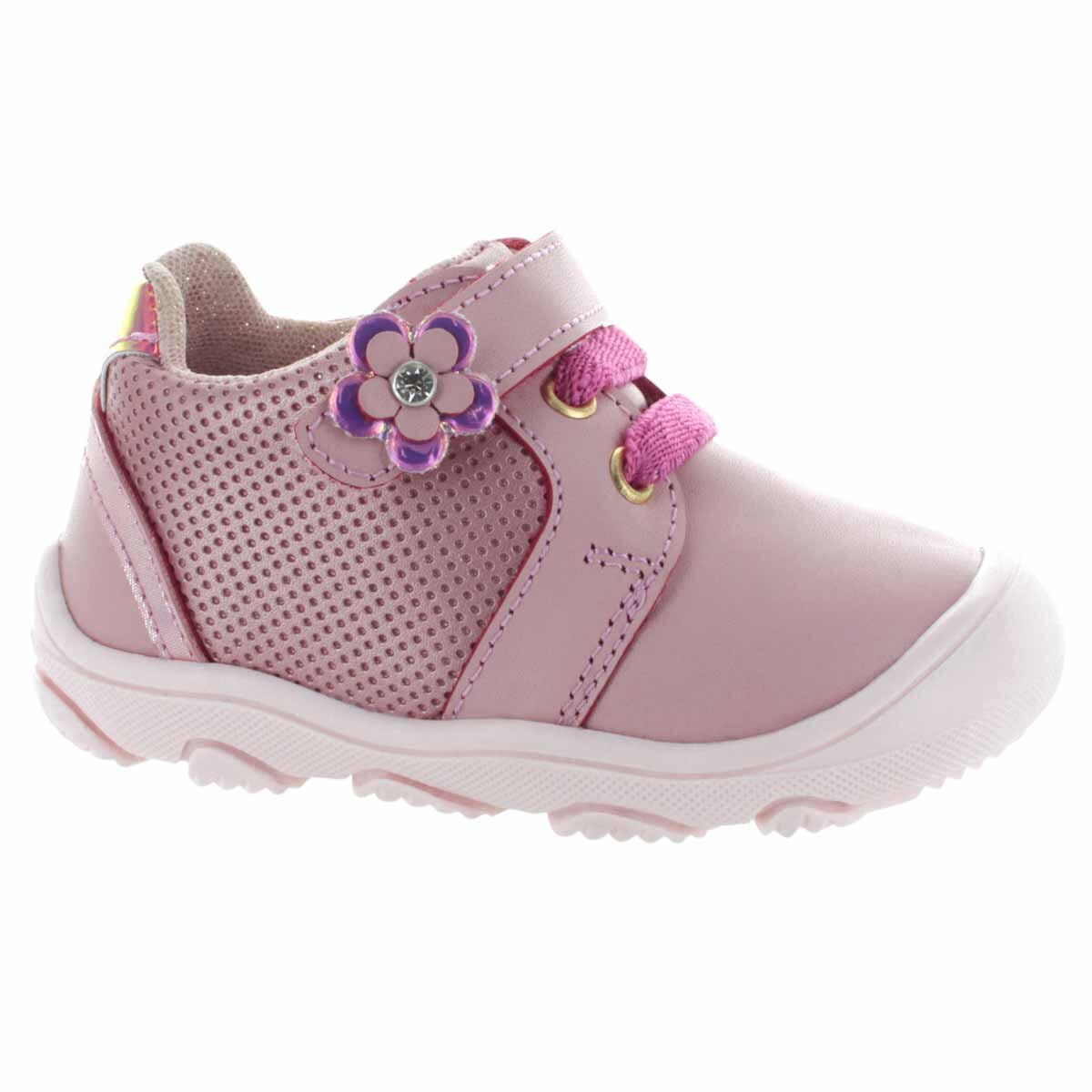 Choclo Chelssi Rosa con Flor 25203N05 Mini Burbujas para Niña
