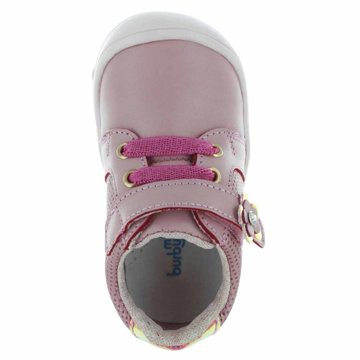 Choclo Chelssi Rosa con Flor 25203N05 Mini Burbujas para Niña