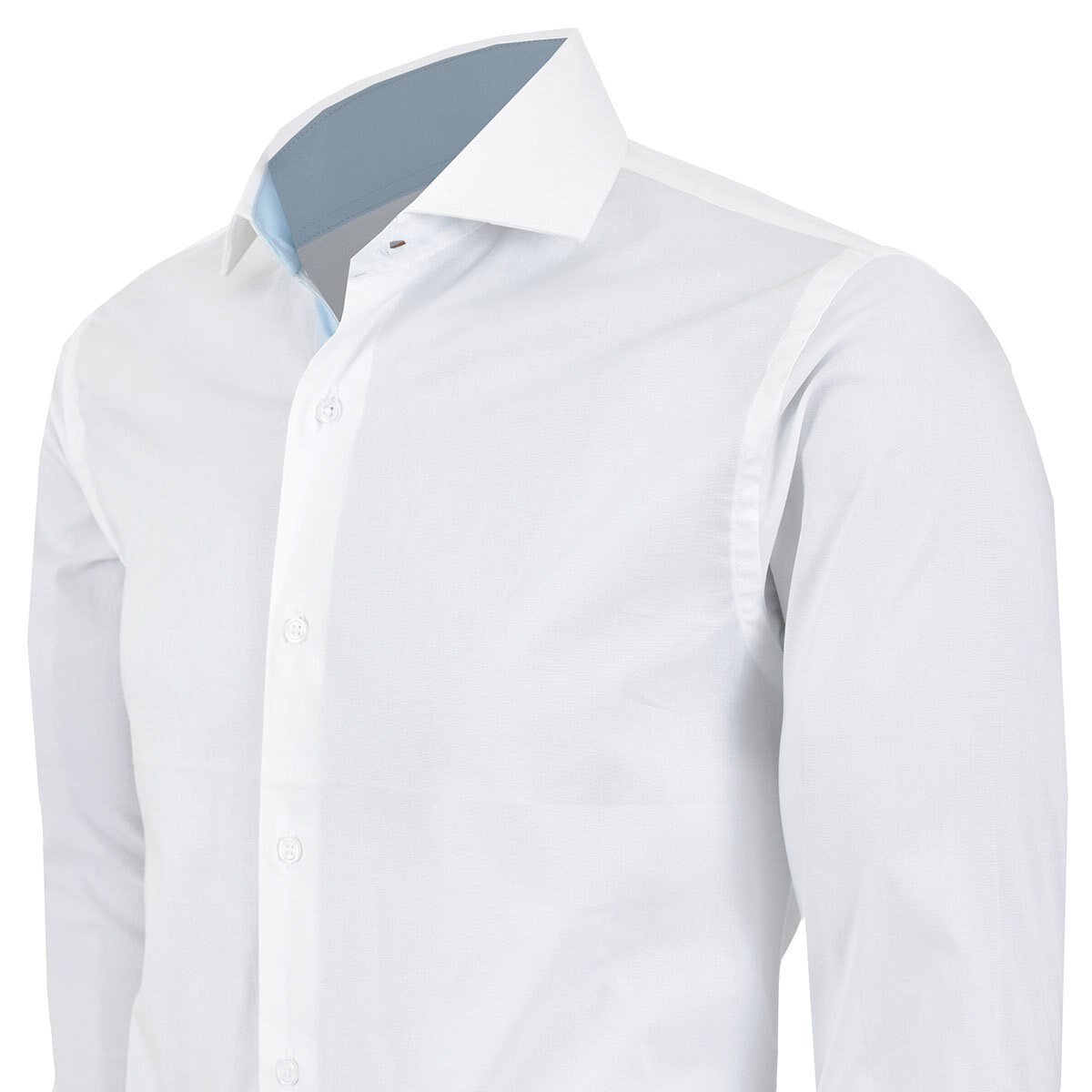 Camisa Vestir Blanco Carlo Corinto Slim Fit