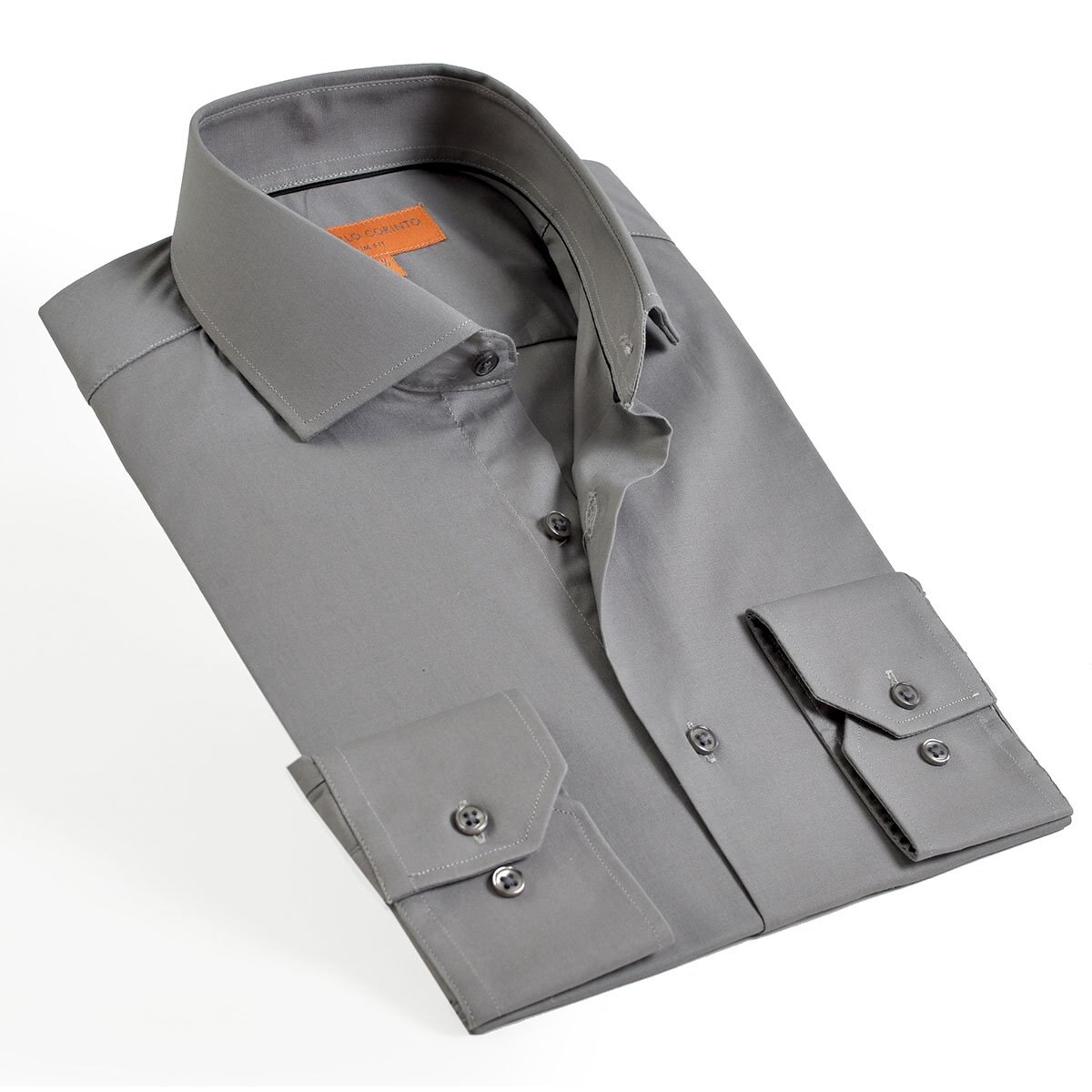 Camisa Vestir Oxford Carlo Corinto Slim Fit para Caballero