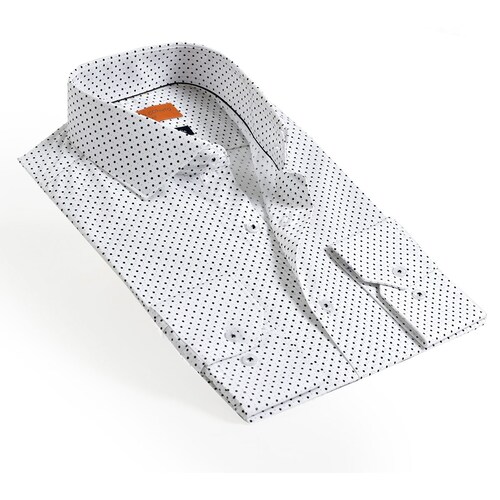 Camisa Vestir Blanco Carlo Corinto Slim Fit para Caballero