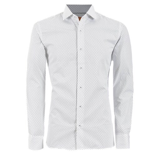 Camisa Vestir Blanco Carlo Corinto Slim Fit para Caballero