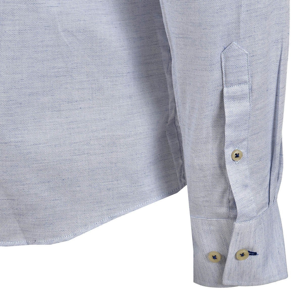 Camisa Vestir Azul Claro Carlo Corinto Slim Fit