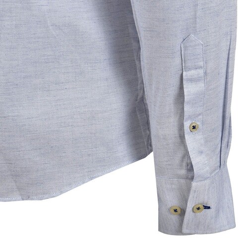 Camisa Vestir Azul Claro Carlo Corinto Slim Fit para Caballero