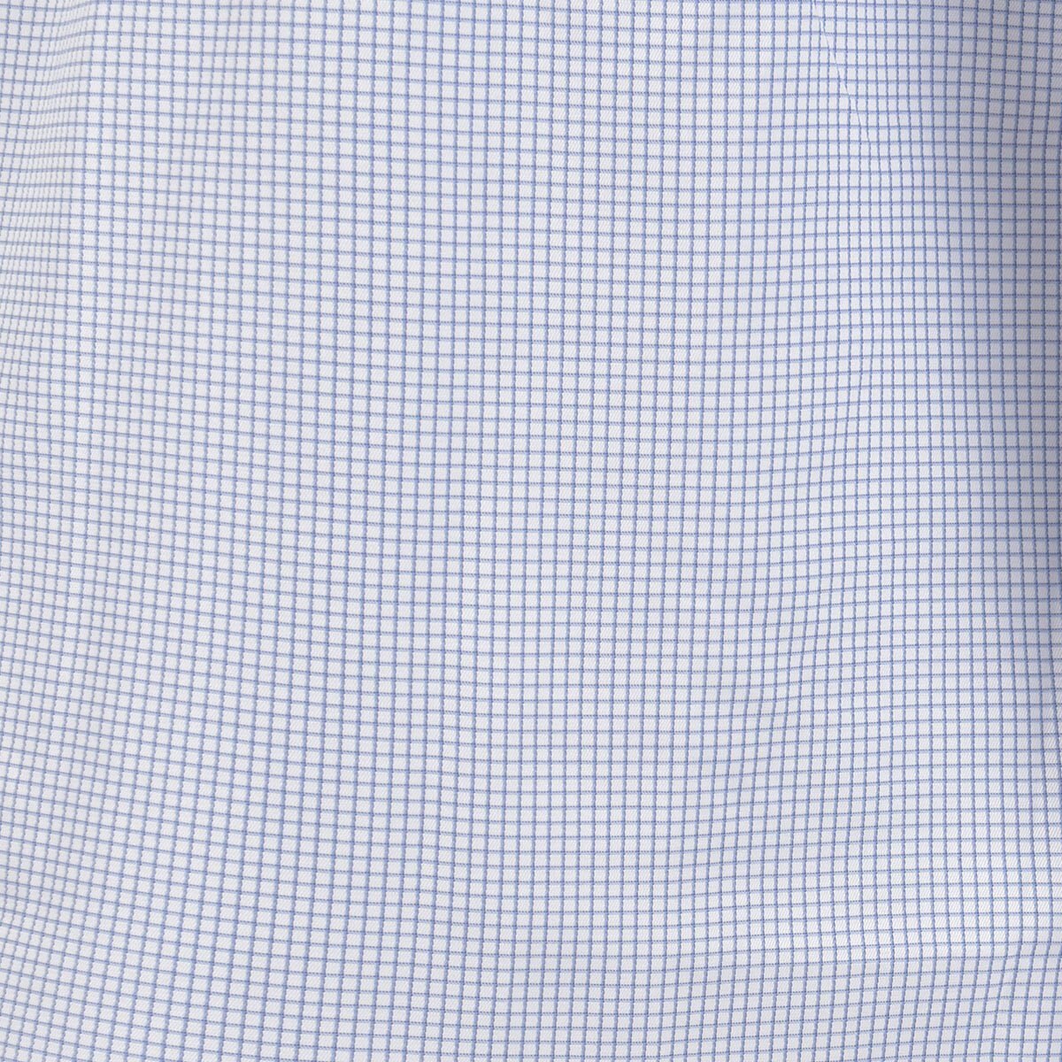 Camisa Azul Claro Semi Lisa Carlo Corinto Slim Fit