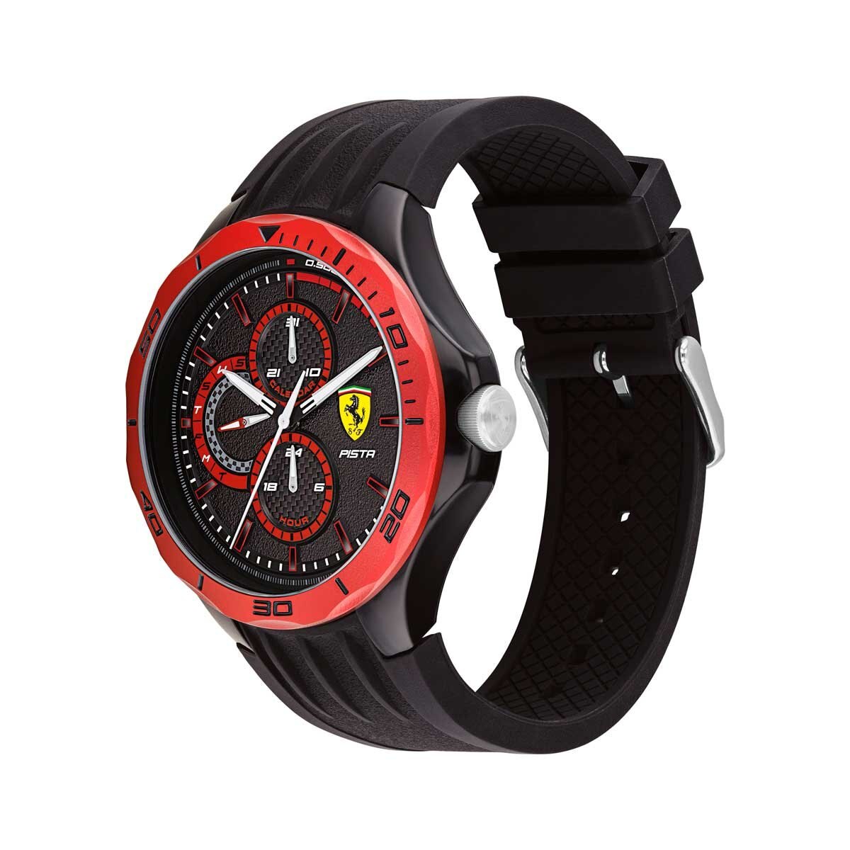 Reloj para Caballero Negro Ferrari Pista 830721