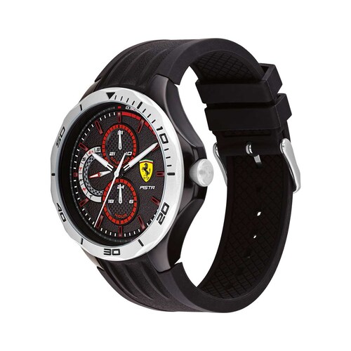 Reloj para Caballero Negro Ferrari Pista 830722
