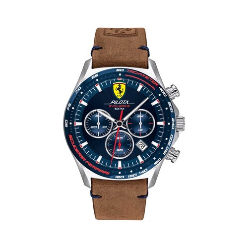Reloj para Caballero Café Ferrari Pilota Evo 830711