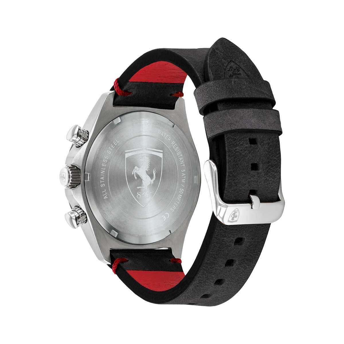 Reloj para Caballero Negro Ferrari Pilota Evo 830710