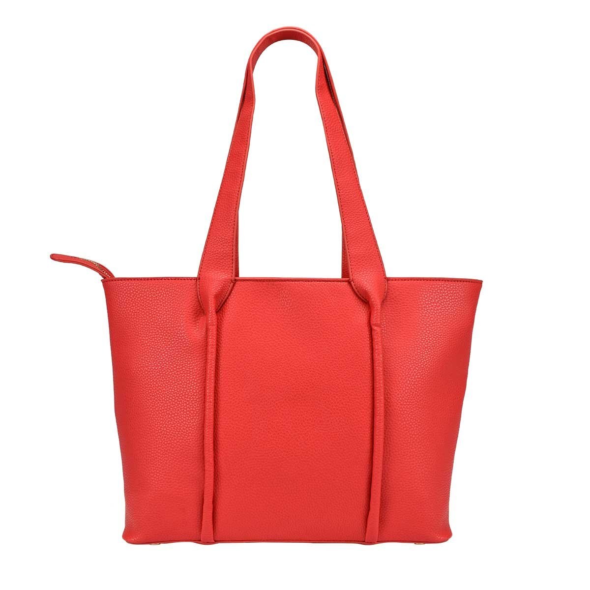 Tote Rojo con Bolsa Frontal Perry Ellis