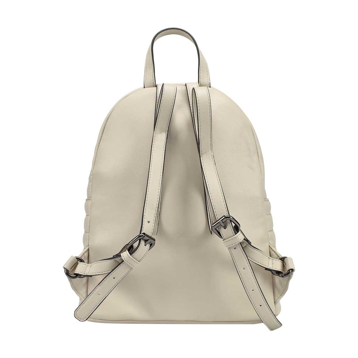 Backpack Beige Capitonado Perry Ellis