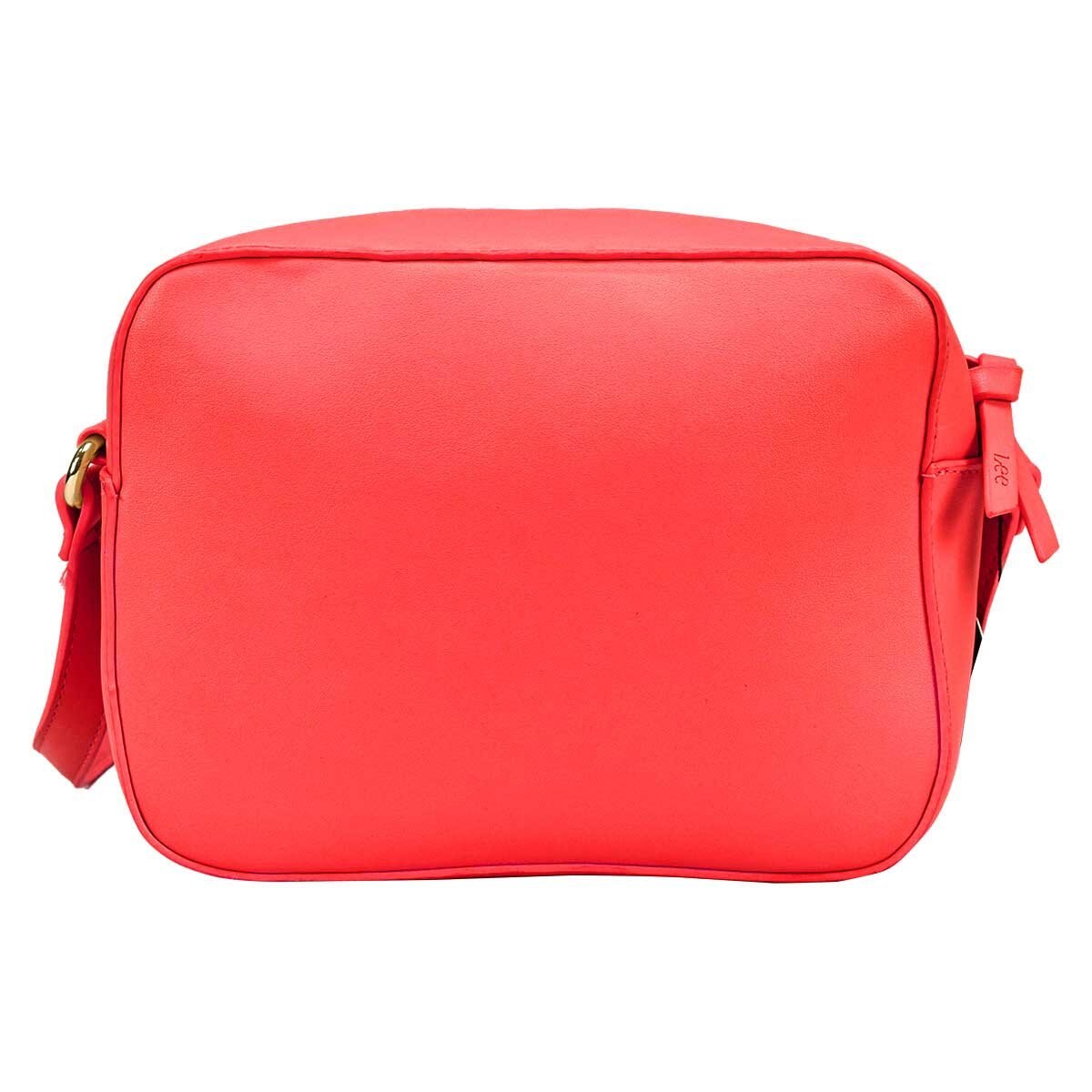 Bolsa Crossbody Rojo con Detalles Lee