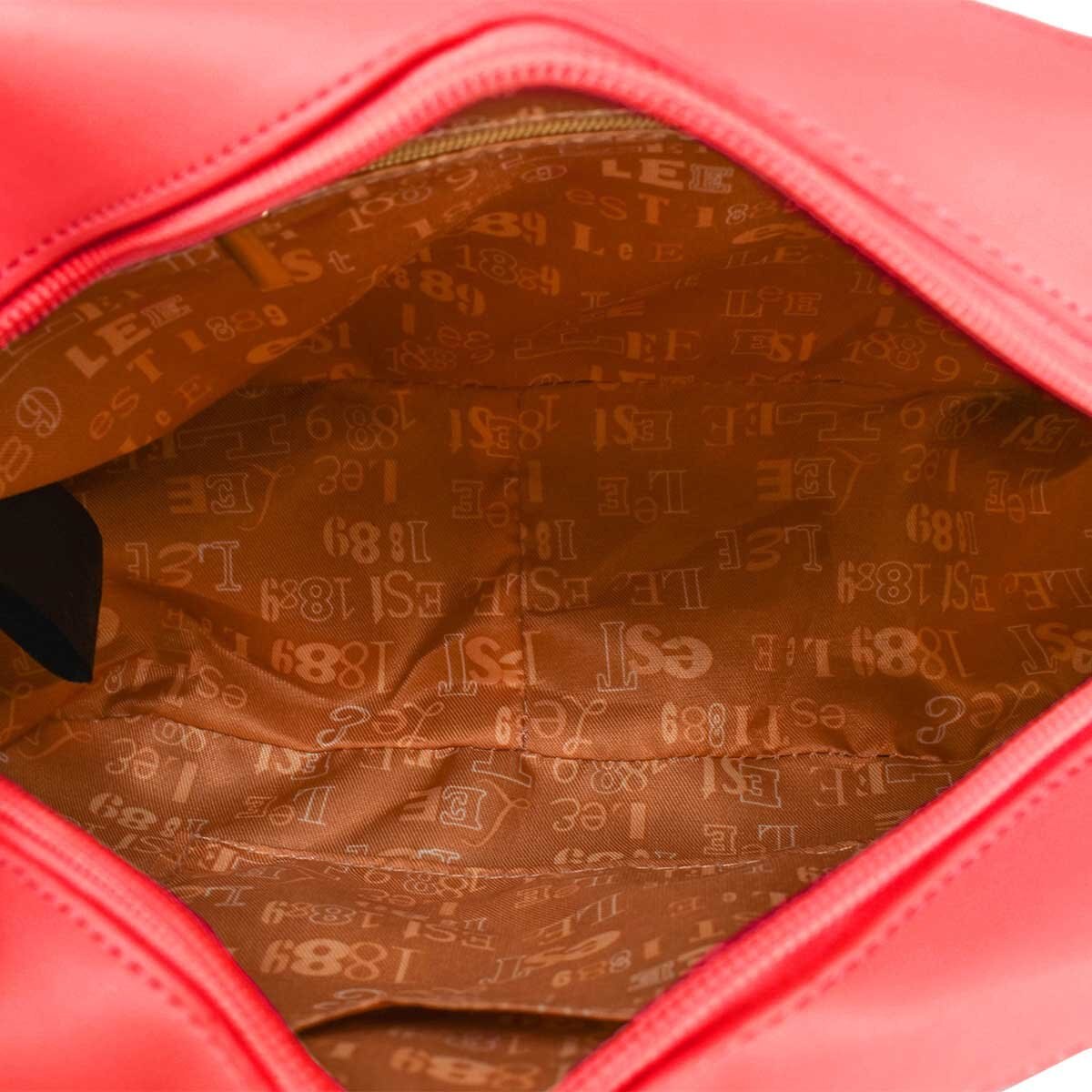 Bolsa Crossbody Rojo con Detalles Lee