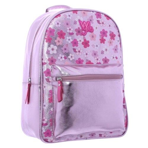 Backpack Rosa Met&aacute;lica W Girls