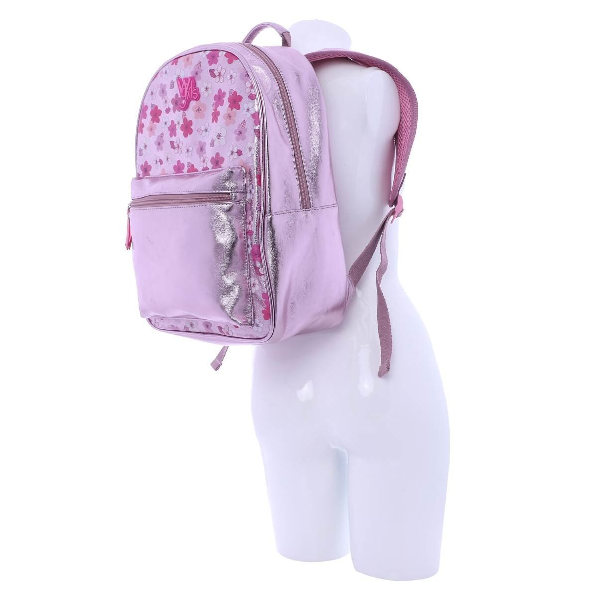 Backpack Rosa Metálica W Girls