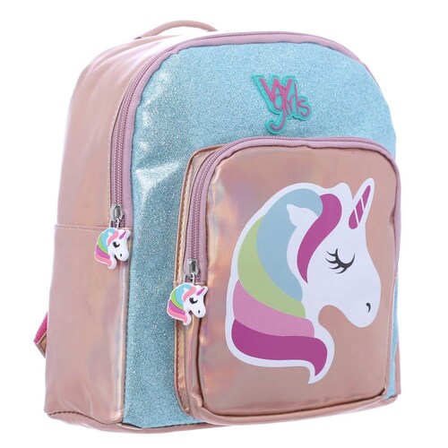 Backpack con Grafico de Unicornio W Girls