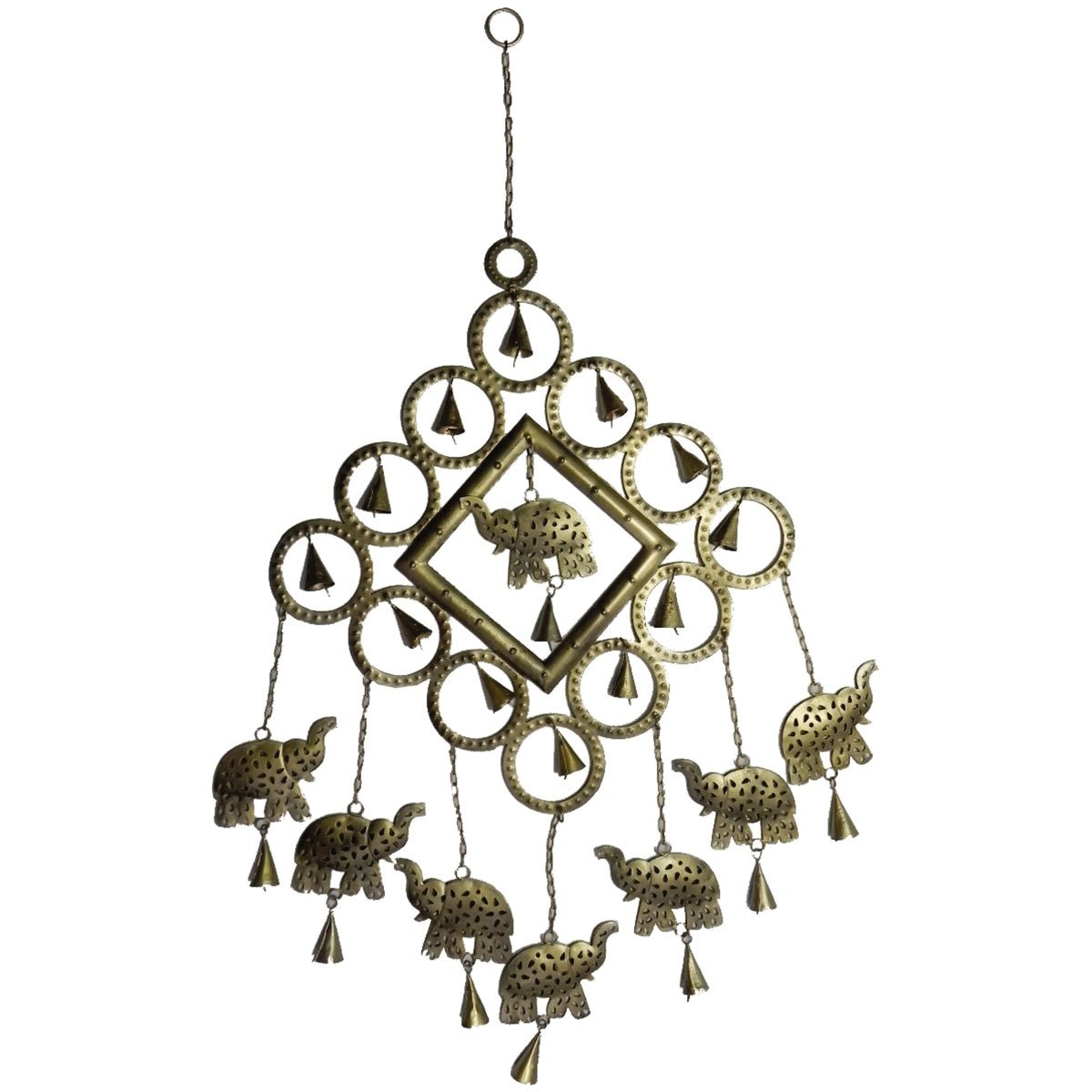Colgante de Viento de Elefante 42X82.5 Cm Dolphin Exports