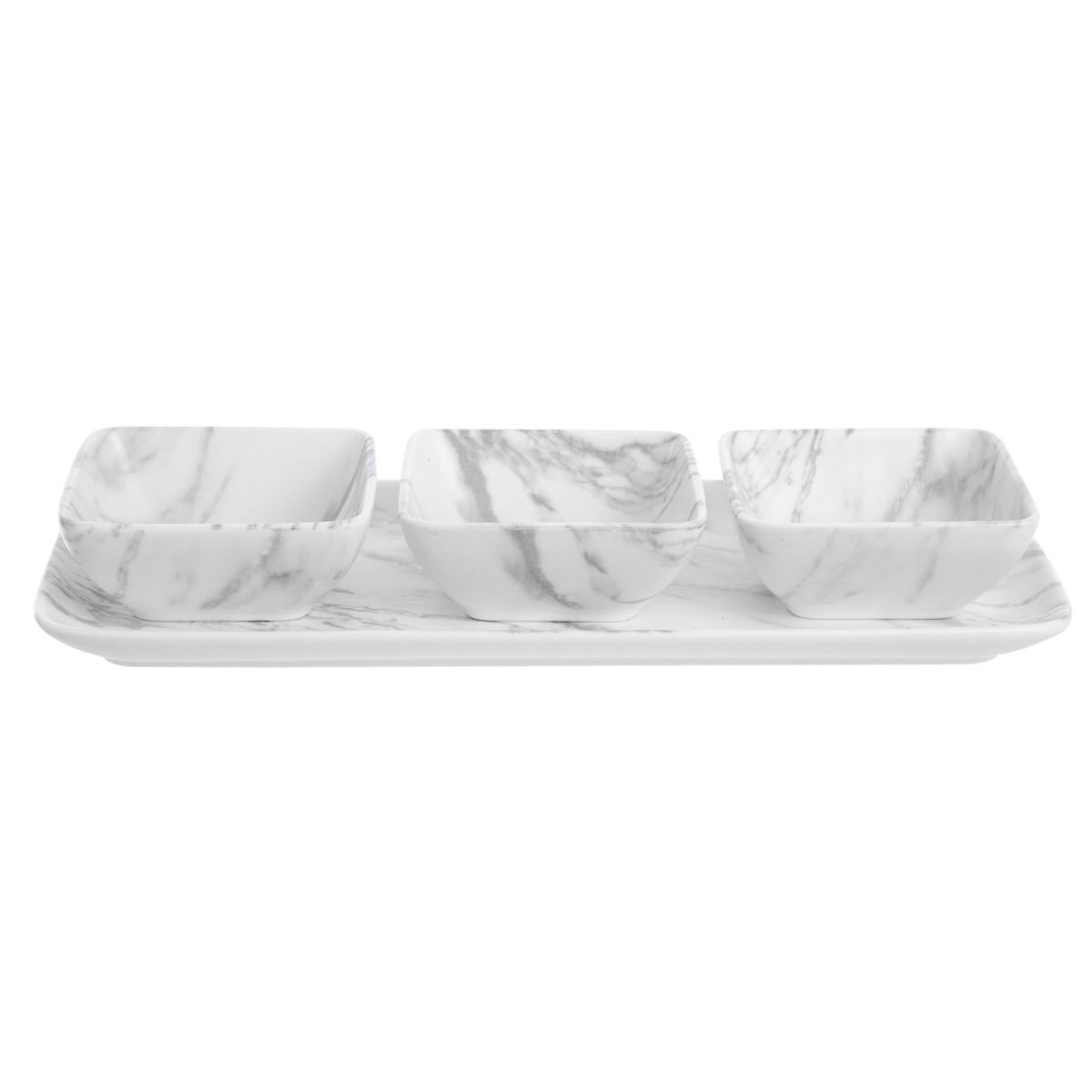 Juego para 3 Condimentos Marble Novo Casa