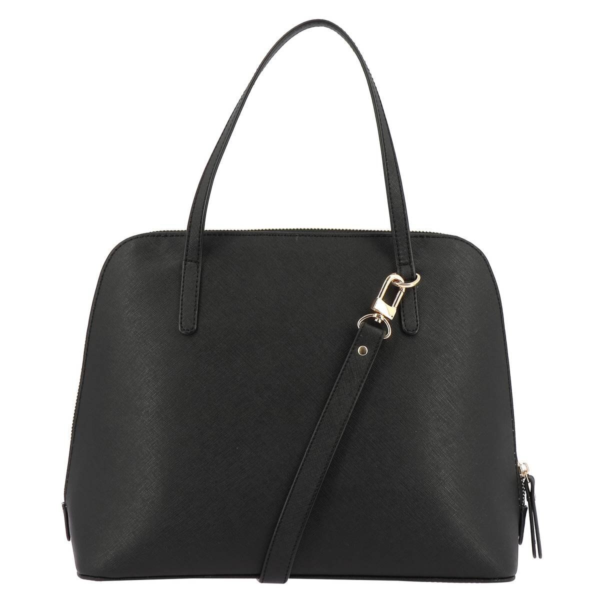 Bolsa Negro Satchel W Capsule