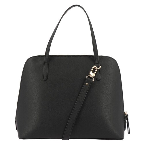 Bolsa Negro Satchel W Capsule